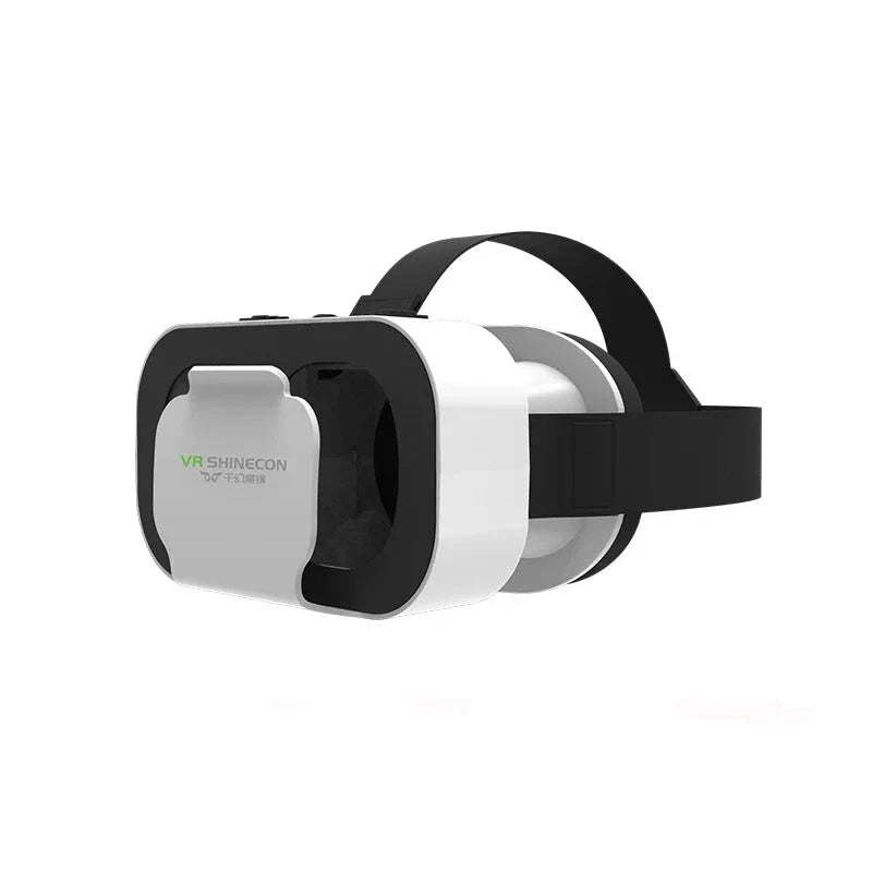 3D VR Glasses for Phone with Controllers - 7" Screen-0
