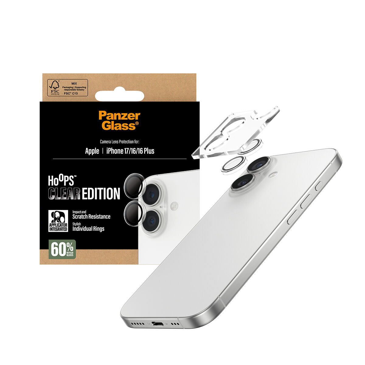 Lens Protector Panzer Glass PG75123 Apple-1