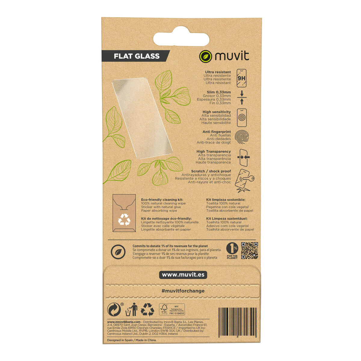 Mobile Screen Protector Muvit for Change-1