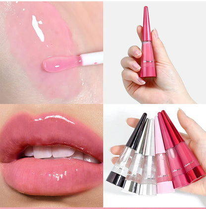 Lip Plumper Nourish Lips Care Moisturizing Transparent Gloss Fragrance Free Plumping Stocking Stuffer Cosmetics