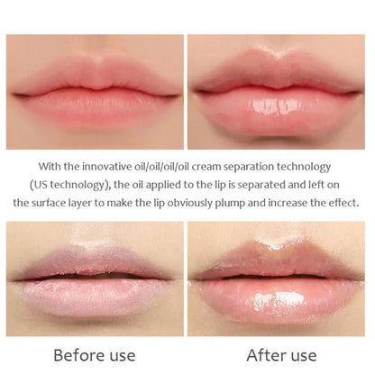 Liquid Lip Plumper Plumping Lip Gloss,Clear Lip Oil Waterproof Moisturize Long Lasting Nutritious Lip Plumper Makeup Skin Care