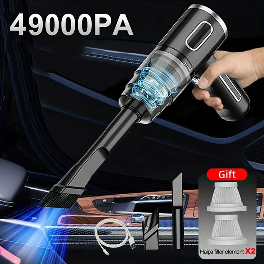 Aspirador de carro portátil sem fio, sem fio, portátil, automático, uso duplo, mini, eletrodoméstico