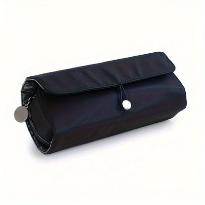 Large Capacity Makeup Brush Storage Pouch, Professional Multi-Functional Tool Organizer, Korean Style Portable Makeup Bag for Students