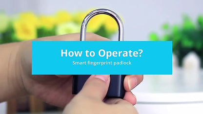 Mini Smart Fingerprint Padlock IP56 Splash Protection Security Antitheft Keyless Battery Powered USB Rechargeable Suitcase Luggage Backbag Door Lock